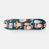 Skateboard Motif du Père Noël (Horz)