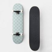 Skateboard Motif embrouillé de trellis (Recto)