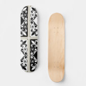Skateboard Motif en céramique (Recto)