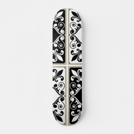 Skateboard Motif en céramique (Devant)