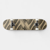 Skateboard Motif en marbre Brown complexe (Horz)