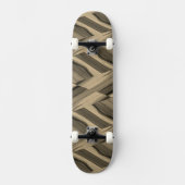 Skateboard Motif en marbre Brown complexe (Recto)