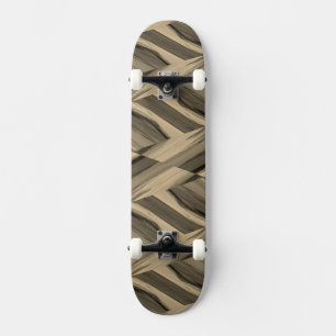 Skateboard Motif en marbre Brown complexe