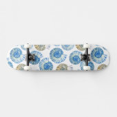 Skateboard Motif en pastel 2 de coquillage (Horz)