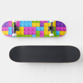 Skateboard Motif en plastique de blocs de construction (Horz)