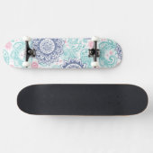 Skateboard Motif ethnique de Paisley (Horz)
