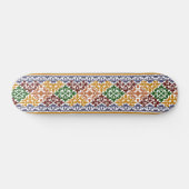 Skateboard motif ethnique élégant (Horz)