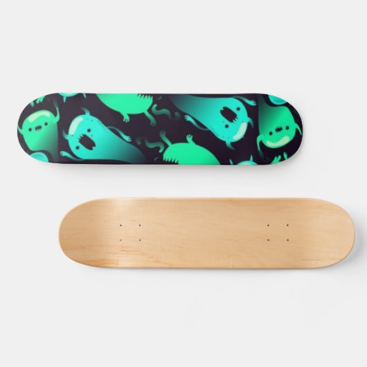 Skateboard Motif fantôme (Horz)