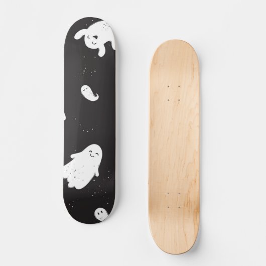 Skateboard Motif fantôme (Recto)