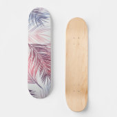 Skateboard motif feuille (Recto)