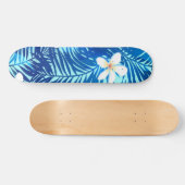 Skateboard motif feuille (Horz)