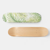 Skateboard motif feuille (Horz)