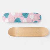 Skateboard motif feuille (Horz)