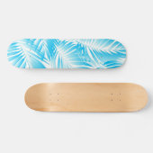 Skateboard motif feuille (Horz)