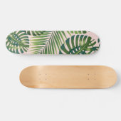 Skateboard motif feuille (Horz)