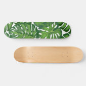 Skateboard motif feuille (Horz)