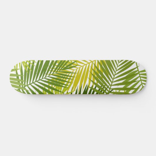 Skateboard motif feuille (Horz)