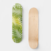 Skateboard motif feuille (Recto)