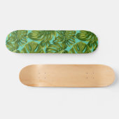 Skateboard motif feuille (Horz)