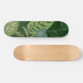Skateboard motif feuille (Horz)