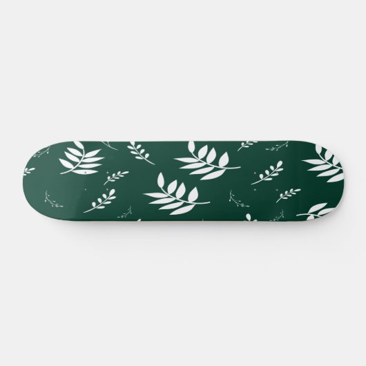 Skateboard motif feuille (Horz)