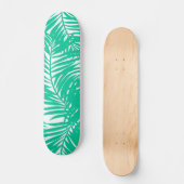 Skateboard motif feuille (Recto)