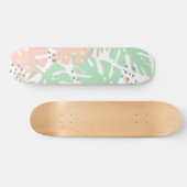 Skateboard motif feuille (Horz)