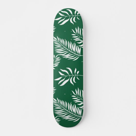 Skateboard Motif feuille 12 (Devant)