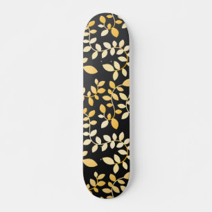 SKATEBOARD MOTIF FEUILLE 5