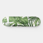 Skateboard Motif Feuille de la Jungle tropicale #12 (Horz)