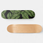 Skateboard Motif Feuille tropical (Horz)