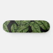 Skateboard Motif Feuille tropical (Horz)