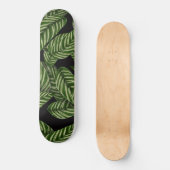 Skateboard Motif Feuille tropical (Recto)
