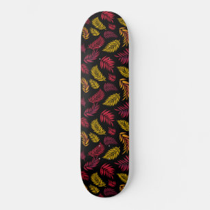 Skateboard Motif Feuille tropical 21