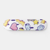 Skateboard Motif fille mignonne (Horz)