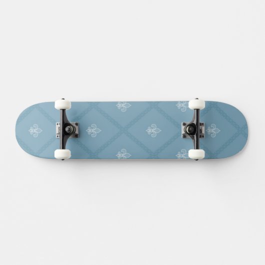 Skateboard motif Fleur-De-lis (Horz)