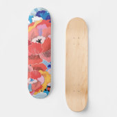 Skateboard Motif floral (Recto)