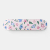 Skateboard Motif floral (Horz)