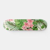 Skateboard Motif floral (Horz)