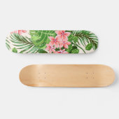 Skateboard Motif floral (Horz)