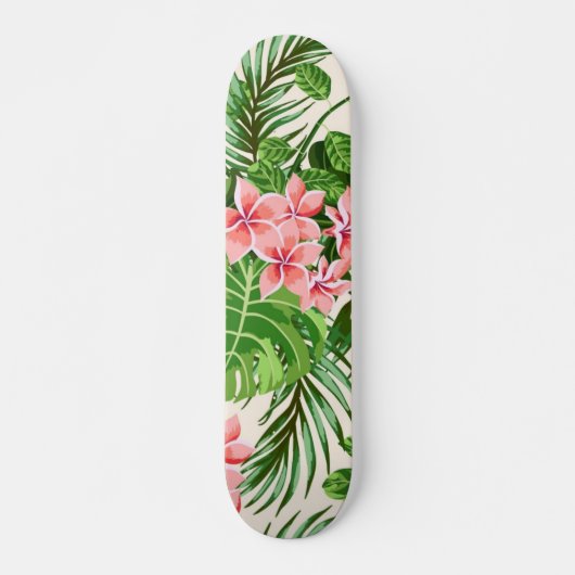 Skateboard Motif floral (Devant)