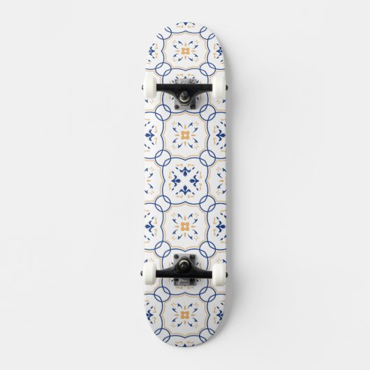 Skateboard Motif floral (Recto)