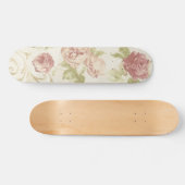 Skateboard Motif floral (Horz)