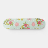 Skateboard Motif floral (Horz)