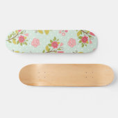 Skateboard Motif floral (Horz)