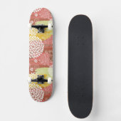 Skateboard Motif floral 2 (Recto)