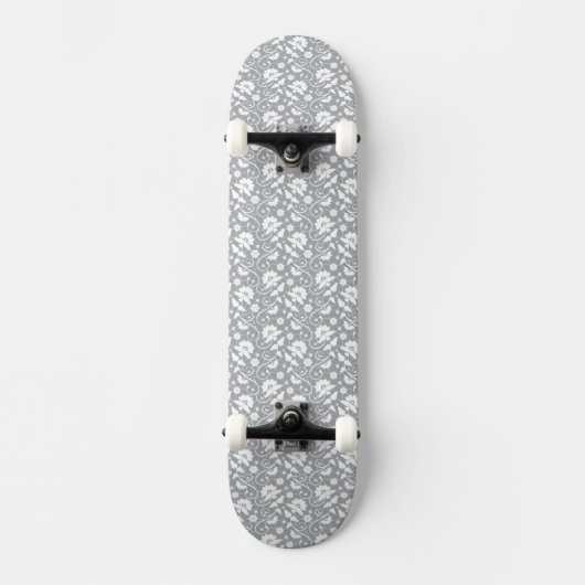 Skateboard Motif floral de dentelle (Recto)