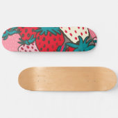 Skateboard Motif Fraise (Horz)