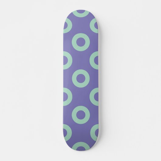 Skateboard Motif géométrique 14 (Devant)