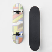 Skateboard Motif géométrique 3 (Recto)